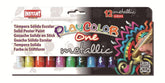 TEMPERA SOLIDA METALLIC ONE ESTUCHE 12 COLORES SURTIDOS | 1 UNIDADES | (INSTANT)